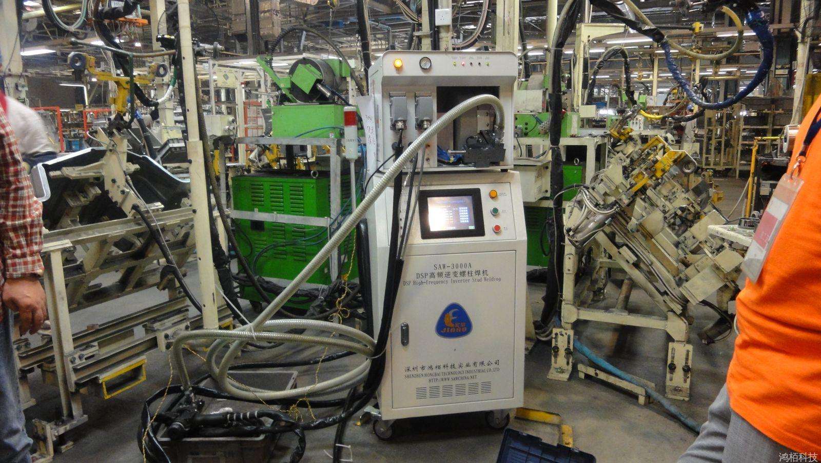 Our company’s stud welding machines have been successfully put into operation in the welding workshop of GAC Toyota.